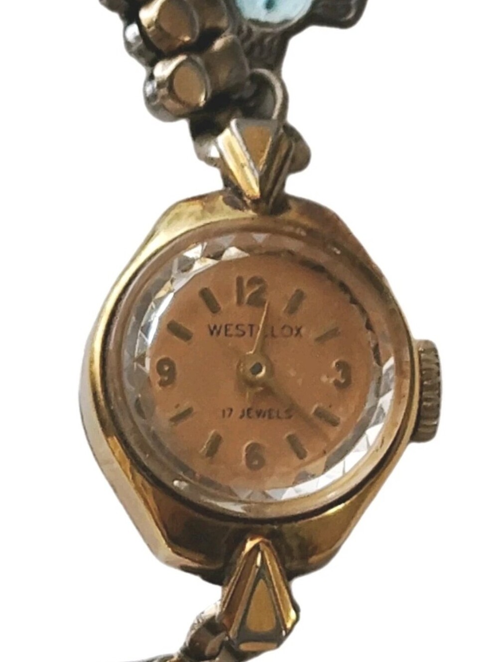 Vintage Westclox 17" Jewels Women's Wind-up Watch.